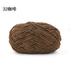 Matte Chenille Yarn for Crochet and Knitting