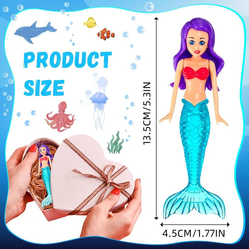 Colorful Mermaid Dive Toys for Kids and Adults