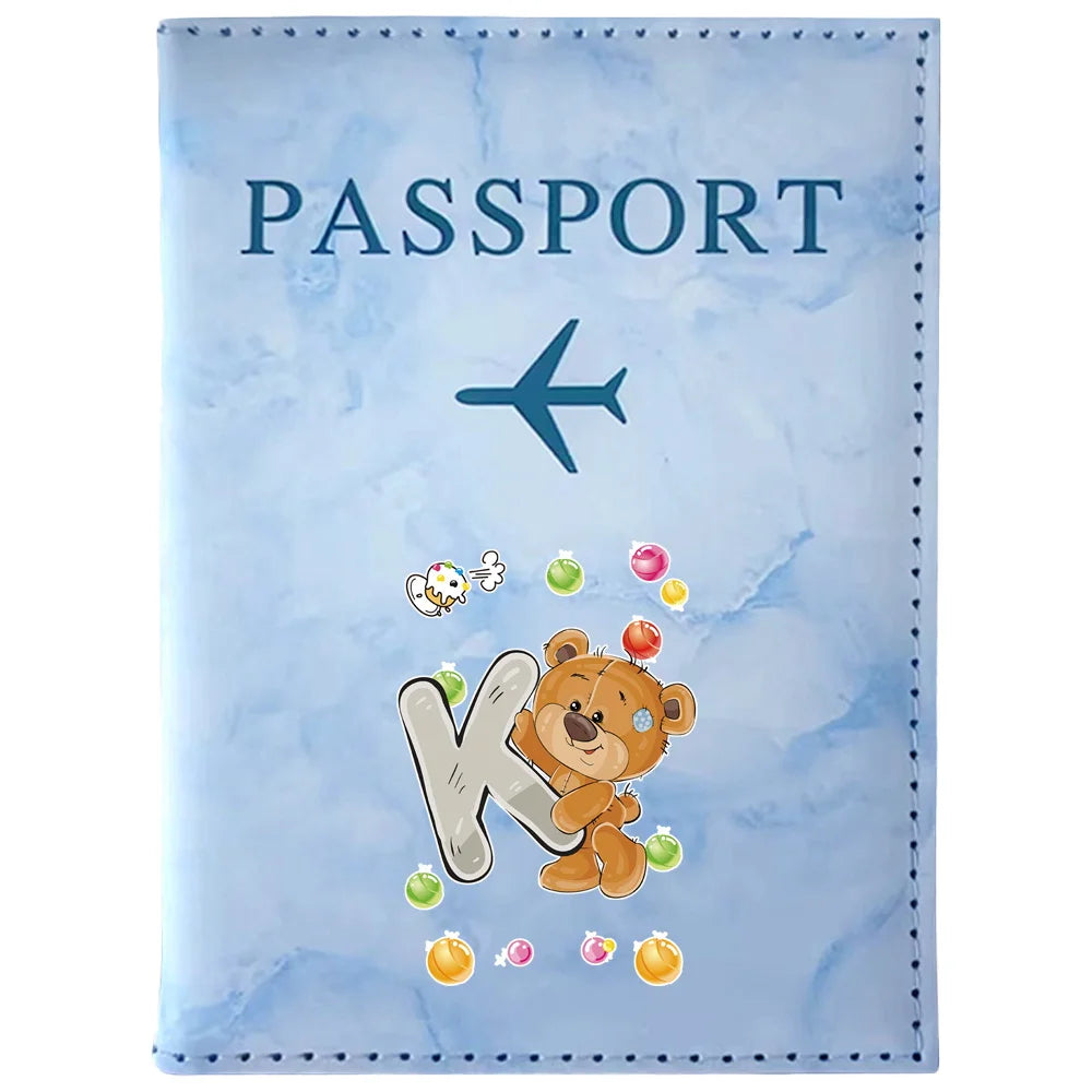 Classic Vintage Leather Passport Holder with Card Slots