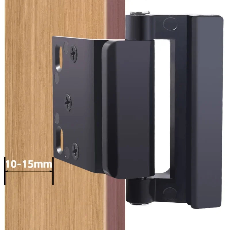 Heavy-Duty Door Reinforcement Lock with 3-Inch Screws
