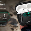 A hand holds an ESR AirPods Pro 3 case, demonstrating its easy open feature and magnetic closure.