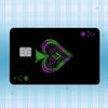 Holographic Card Skin Stickers (4-Pack) – Waterproof, Scratch-Resistant