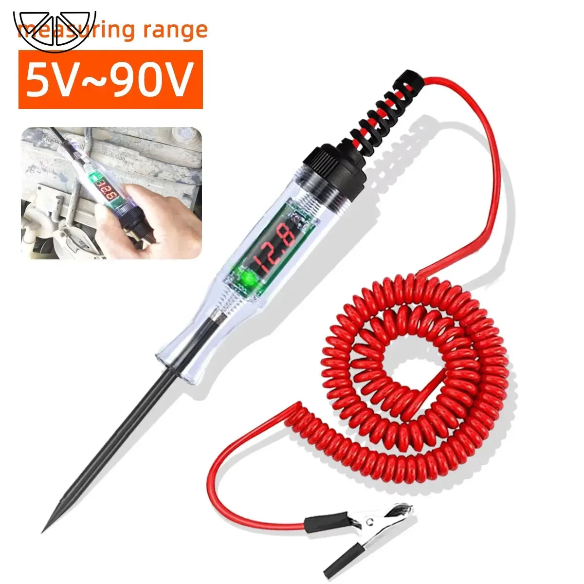 Auto Circuit Tester Pen with LCD Display