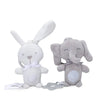 Soft Plush Rattle Toy for Baby Stroller & Crib