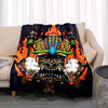 Manta de Lana Fleece con Estampado Tiki Bar Aloha