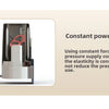 A close-up view of a soap bar grinder and dispenser mechanism with constant force springs for pressure supply.