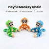 Articulated 3D Monkey Fridge Magnet