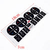 AC Climate Control Button Repair Sticker Kit for GMC, Buick, Chevy
