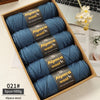 Chunky Alpaca Wool Knitting Yarn – 500g Multi-Color Set for Cozy Winter Projects