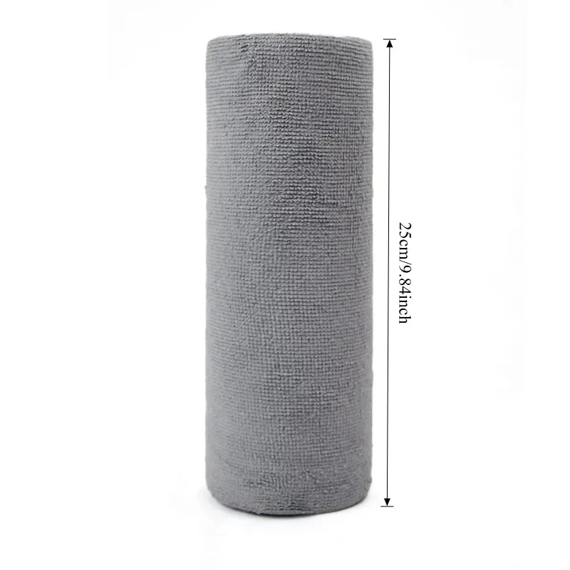 Reusable Microfiber Cleaning Wipes – 20 Sheet Roll