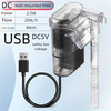 Filtro para acuario colgante alimentado por USB y de tamaño compacto