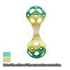Soft Rubber Teething Rattle Ball for Babies