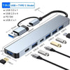 8-in-1 USB-C Hub with 4K HDMI, Ethernet & Card Reader