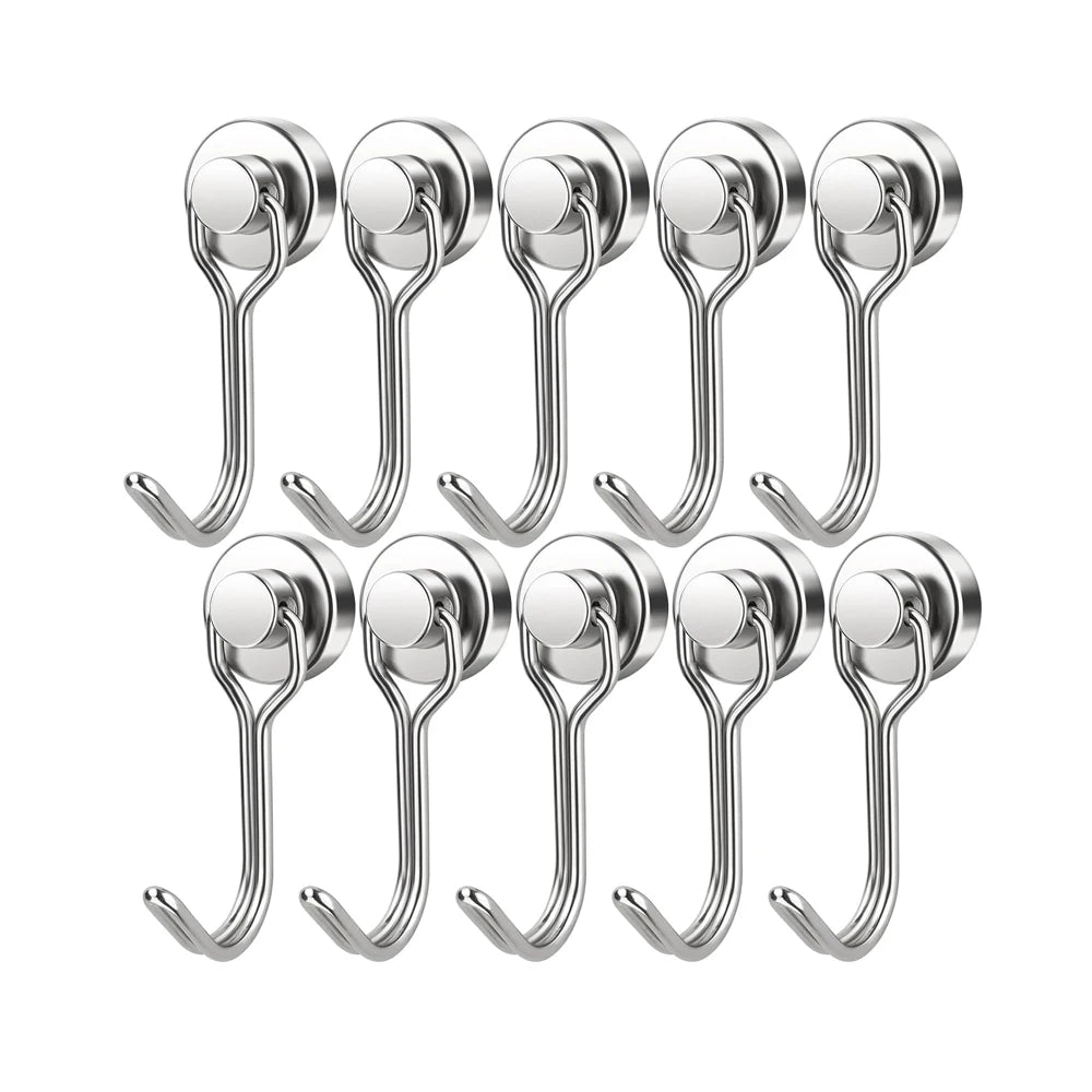 Heavy Duty Magnetic Swivel Hooks with Neodymium Magnet