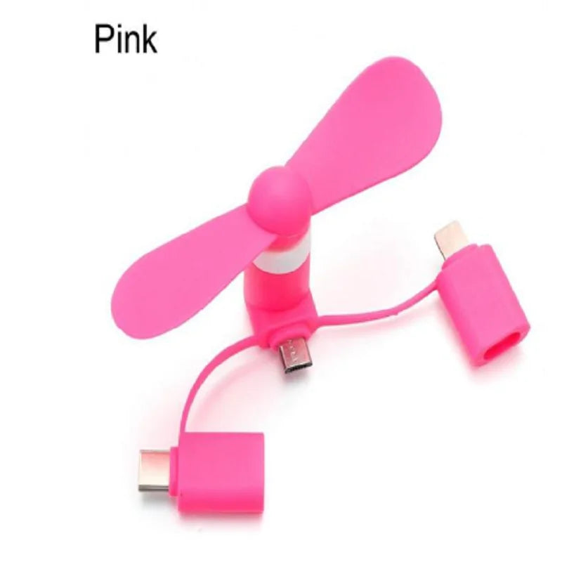 Portable Clip-On Phone Cooling Fan