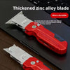 2-in-1 Folding Utility Knife and Glue Scraper