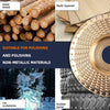 4-Inch Woodworking Sanding Shaping Disc for Angle Grinder