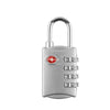 TSA-Approved 4-Dial Combination Travel Lock