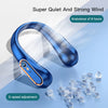Portable Hanging Neck Fan with Digital Display