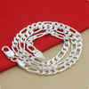 925 Sterling Silver Flat Chain Necklace