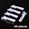 Adjustable Curtain Hanging Hooks - Set of 50