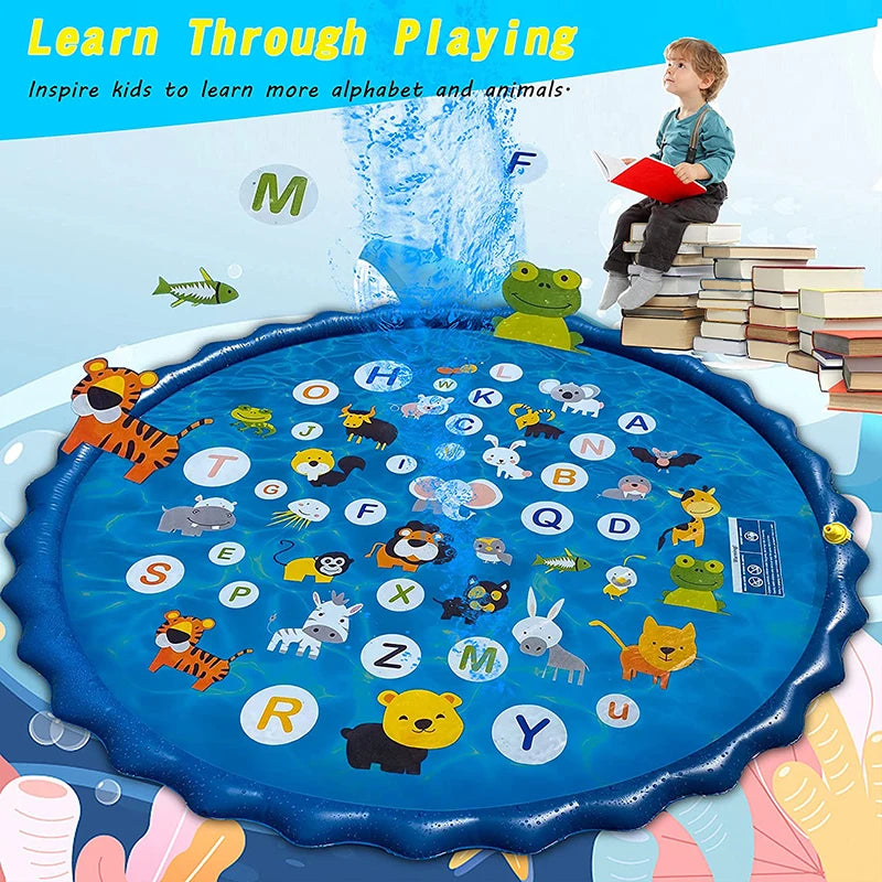 Alphabet Splash Pad for Kids