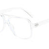 Gafas de sol piloto polarizadas oversize
