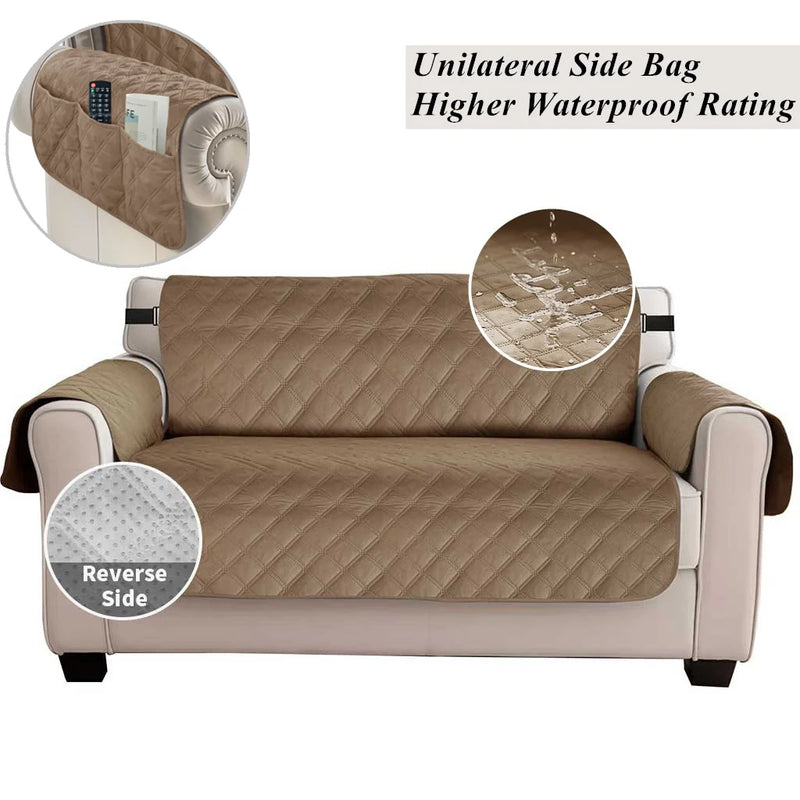 Waterproof Sofa Slipcover with Non-Slip Grip