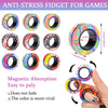 Magnetic Fidget Rings - 3 Pack