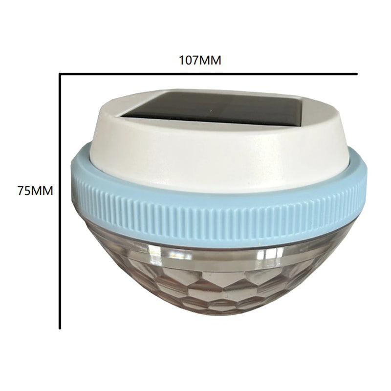 Solar-Powered Floating Pool Light