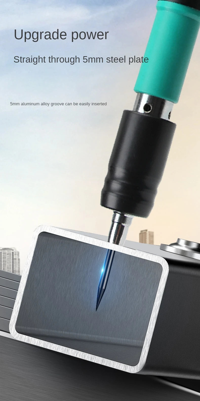 Manual Rivet Gun for Concrete and Steel Fastening
