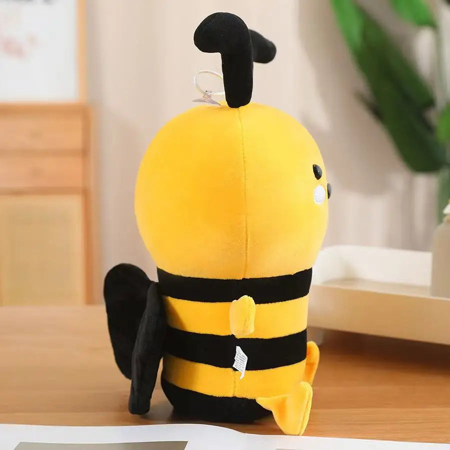 Adorable Handmade Bee Plush Toy – Soft Cuddly Companion