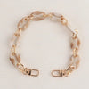 Acrylic Handbag Chain with Resin Accents