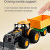Remote-Controlled Farm Tractor Toy with Realistic Engineering Details