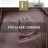Vintage Genuine Leather Crossbody Bag for Men