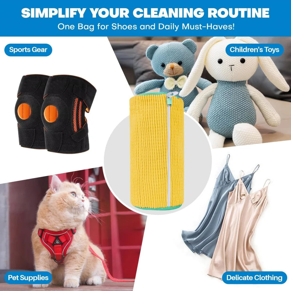 Reusable Shoe Cleaning Bags for Washer and Dryer