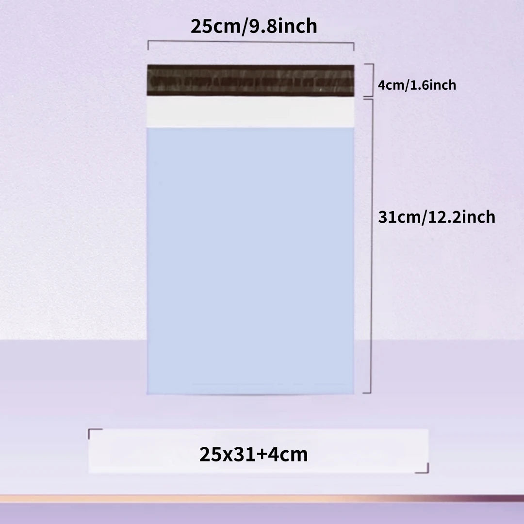 Matte Pink Poly Mailers - Waterproof Self-Sealing Shipping Bags