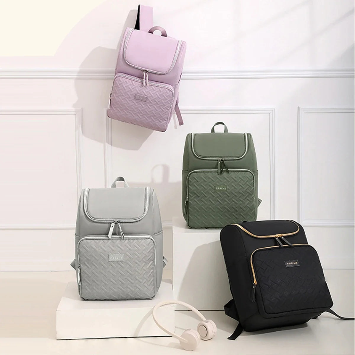17L Insulated Lunch Bag Backpack with Cooler Compartment