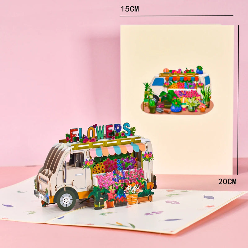 3D Pop-Up Sports Greeting Card