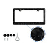 Carbon Fiber License Plate Frame with Anti-Rust Protection