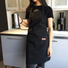 Stain-Resistant Kitchen Apron with Front Pocket