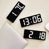 Modern LED Alarm Clock with Voice Control and Night Mode