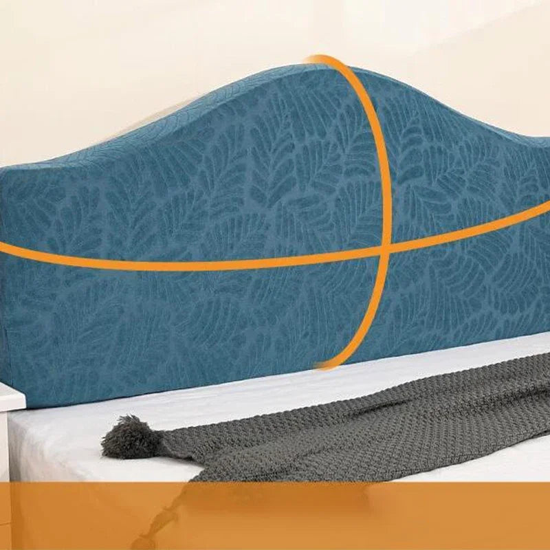 Velvet Stretch Headboard Cover (Anti-Slip, Dust-Proof)