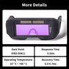 Solarbetriebene Auto-Dunkelnde Schweißbrille