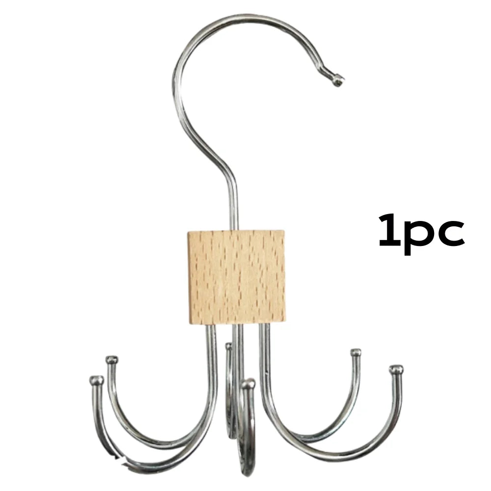360° Rotating Multi-Claw Hanging Organizer