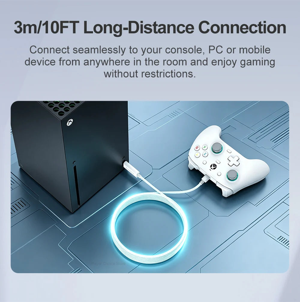 GameSir 3m Nylon Braided USB-C Cable for Controllers