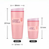 Double-Wall Insulated Coffee Tumbler with Leak-Resistant Lid