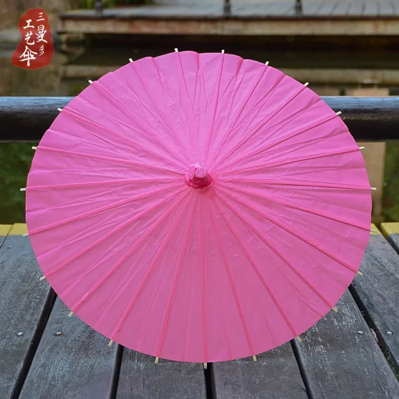 Traditional Paper Umbrella for Décor & Photography