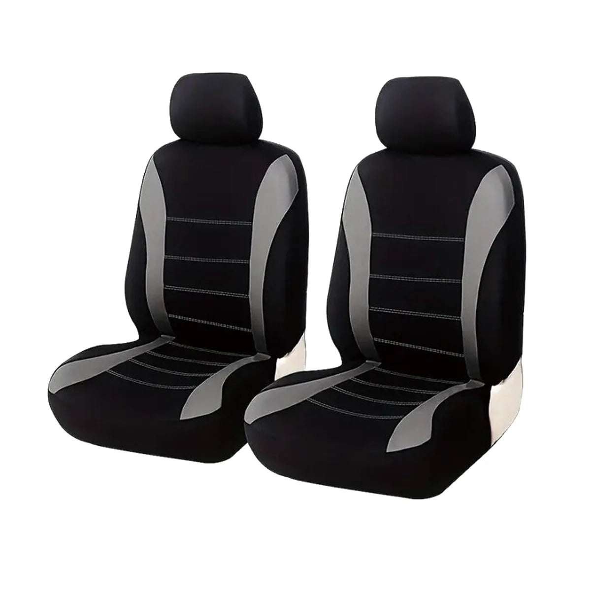 Black memory foam seat cushion designed for car, SUV, truck, and van interiors