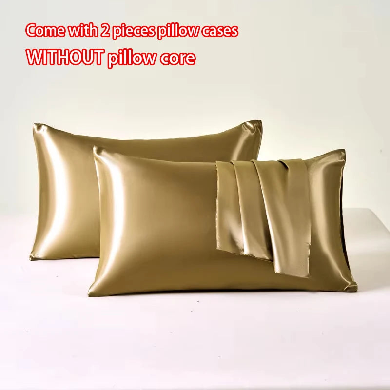 Satin Pillowcase Set of 2 – Silky Soft, Hair & Skin Friendly